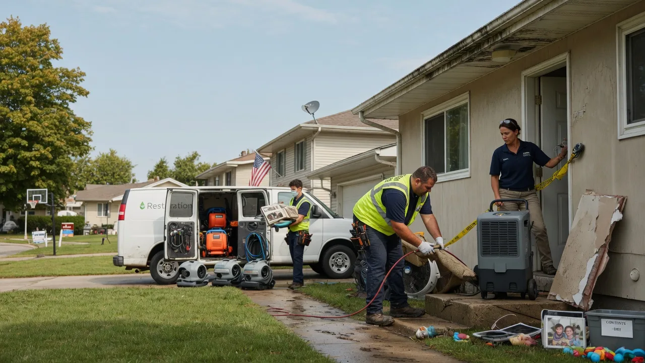 Water Damage Restoration in Grand Ledge, MI near me